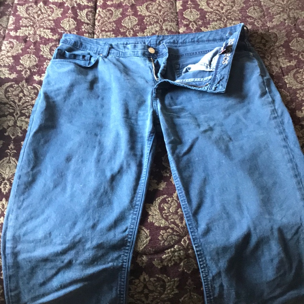 Bonobos indigo blue travel jeans
